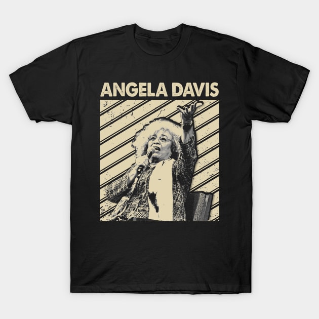 Power to the People Angela Symbolic Tee for Freedom Fighters T-Shirt by Anime Character Manga